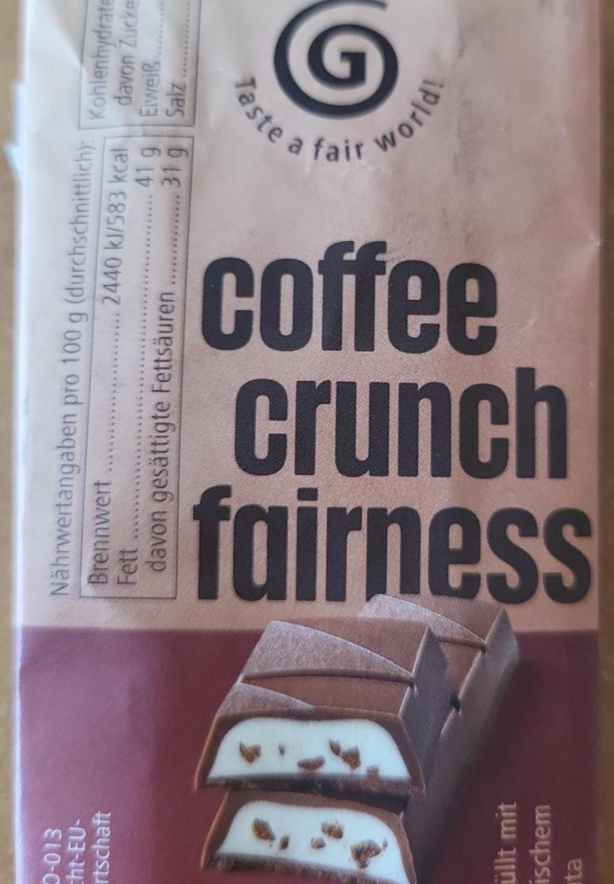 Fotografie - Coffee crunch fairness GEPA