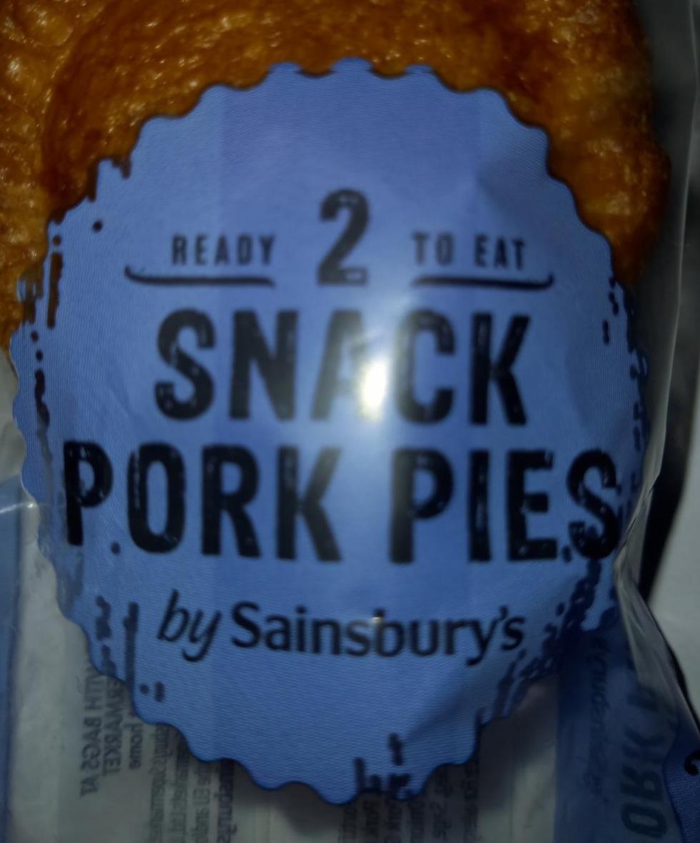 Fotografie - Snack pork pies Sainsbury's