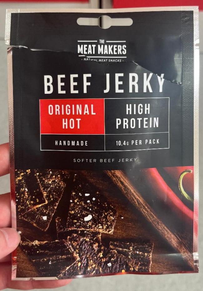 Fotografie - Beef jerky hot The meat makers