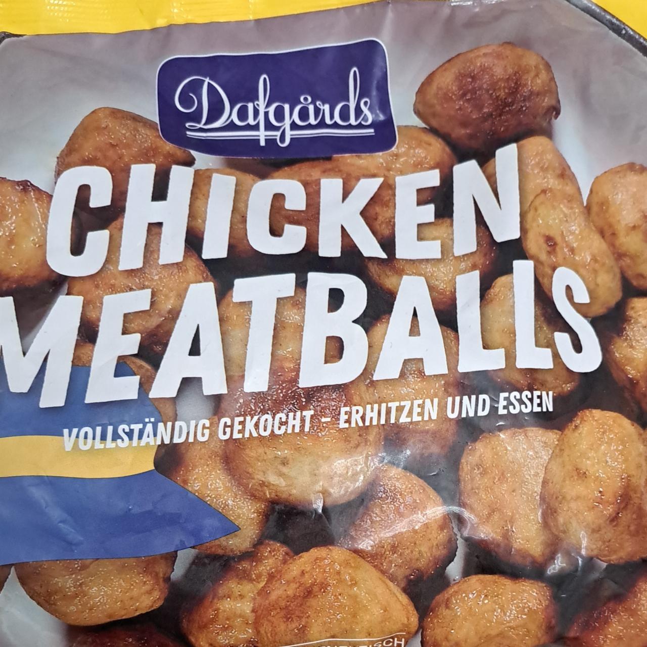 Fotografie - Chicken meatballs Dafgårds