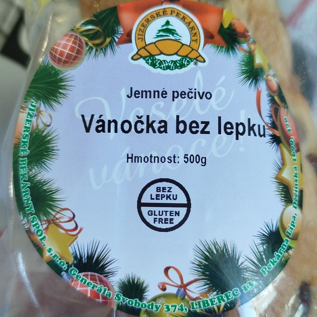 Fotografie - Vánočka bez lepku Jizerské pekárny