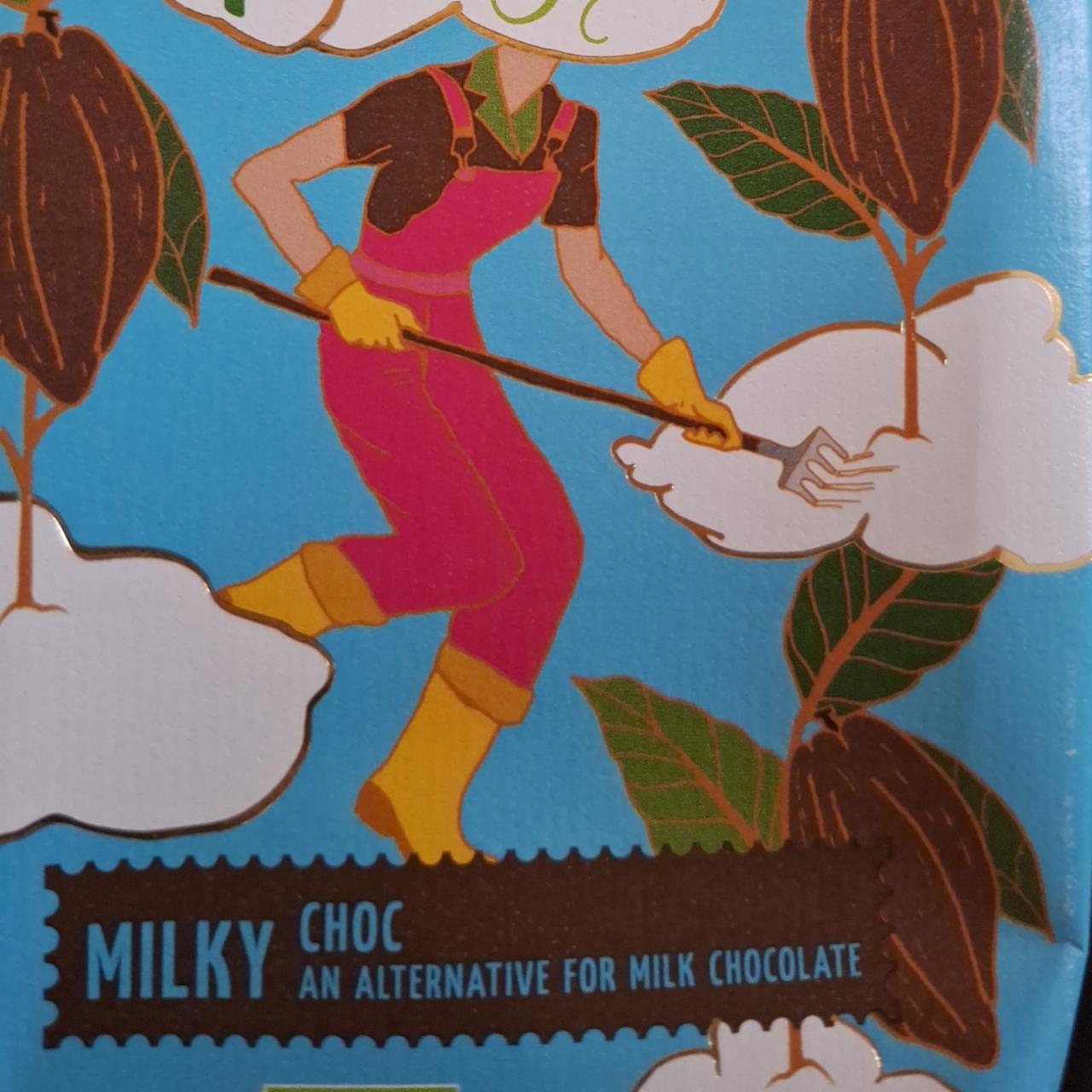 Fotografie - Milky choc an alternative for milk chocolate Chocolates from heaven