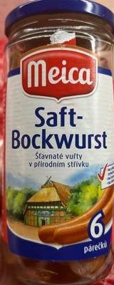 Fotografie - Saft-bockwurst šťavnaté vuřty v přírodním střívku Meica