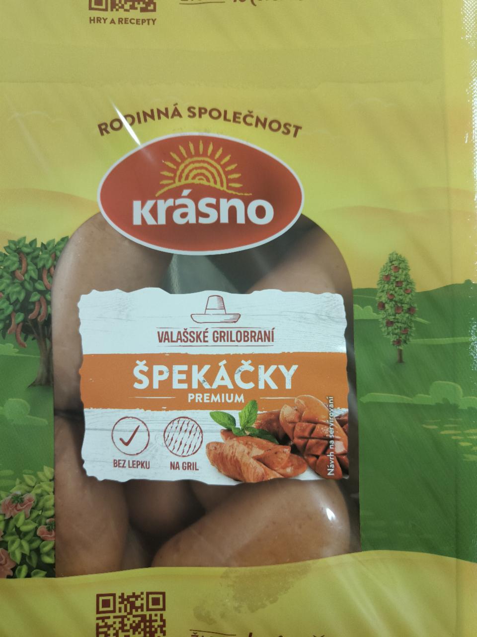 Fotografie - špekáčky premium Krásno