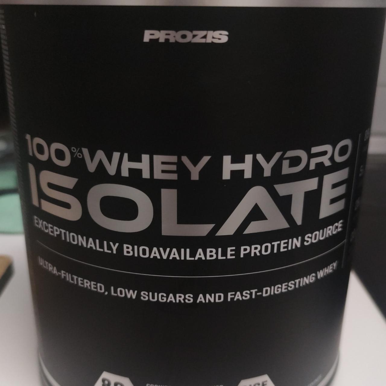 Fotografie - 100% whey hydro isolate cookies and cream Prozis