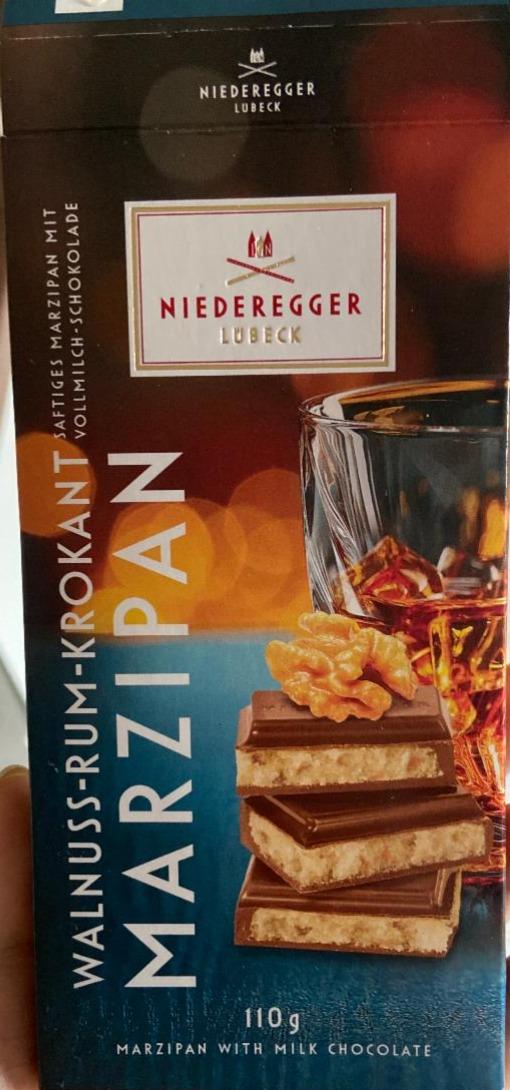 Fotografie - Walnuss rum krokant marzipan čokoláda Niederegger Lübeck