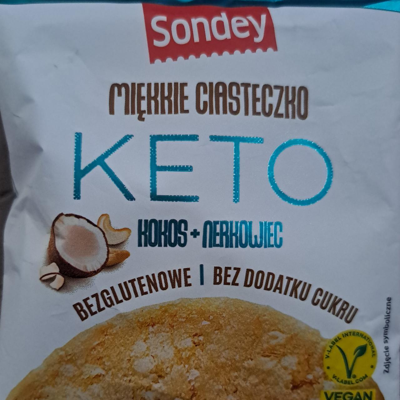 Fotografie - Keto kokos + nerkowiec Sondey