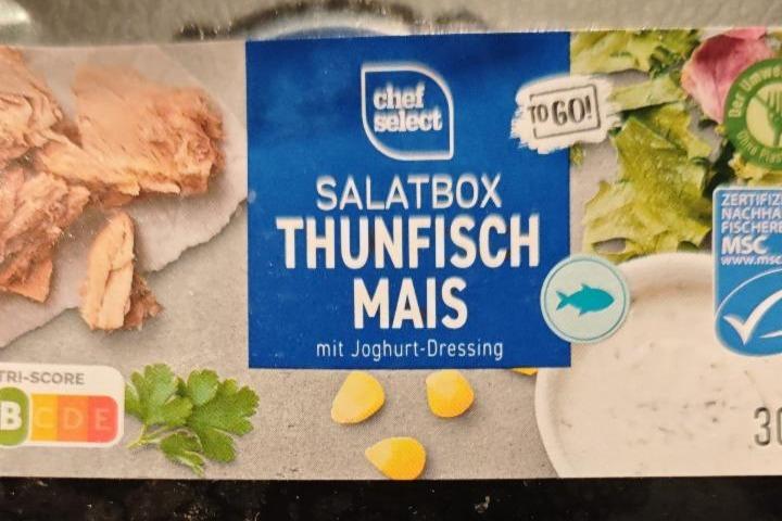 Fotografie - Salatbox thunfisch mais mit joghurt-dressing Chef Select