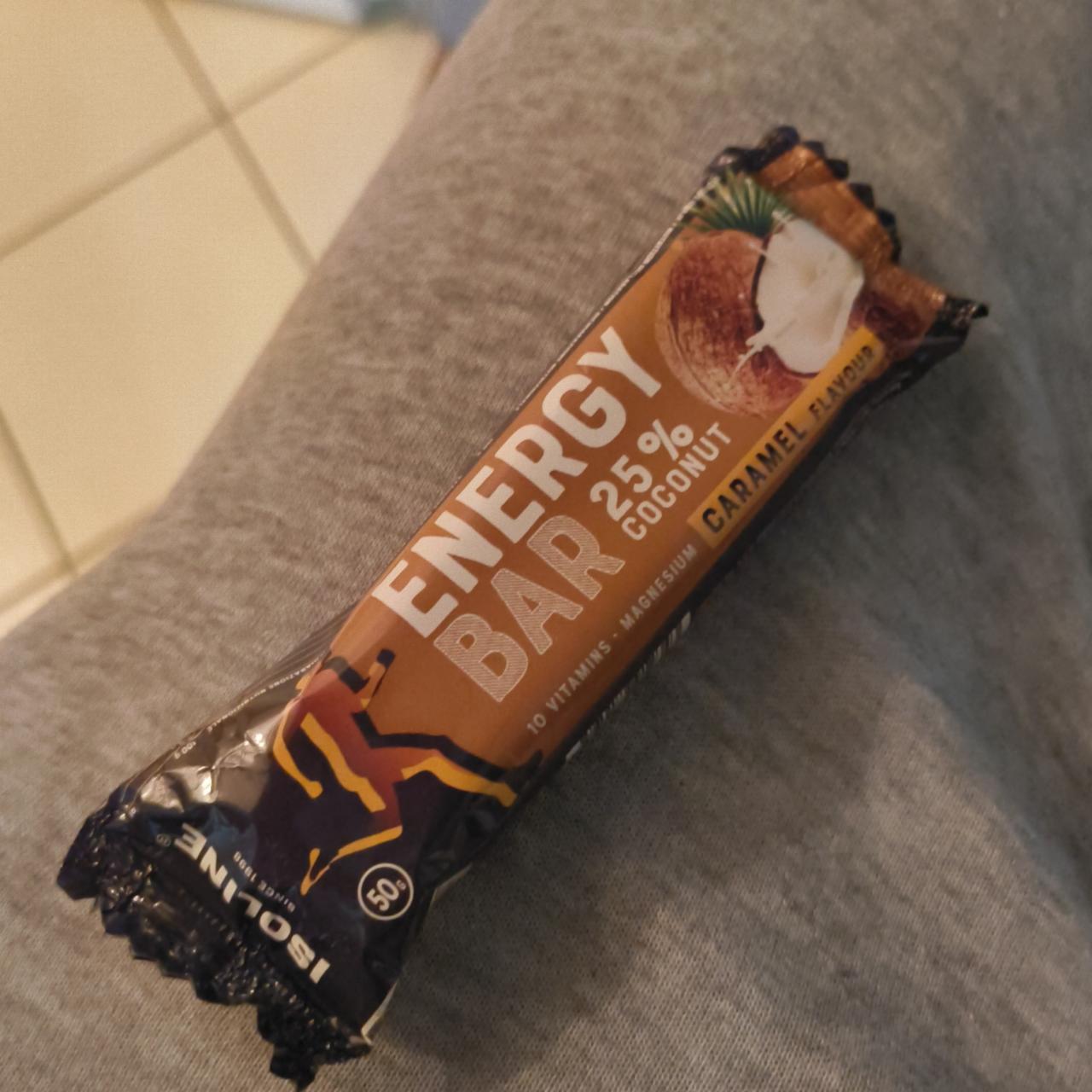 Fotografie - Energy Bar 25% Coconut Caramel Isoline