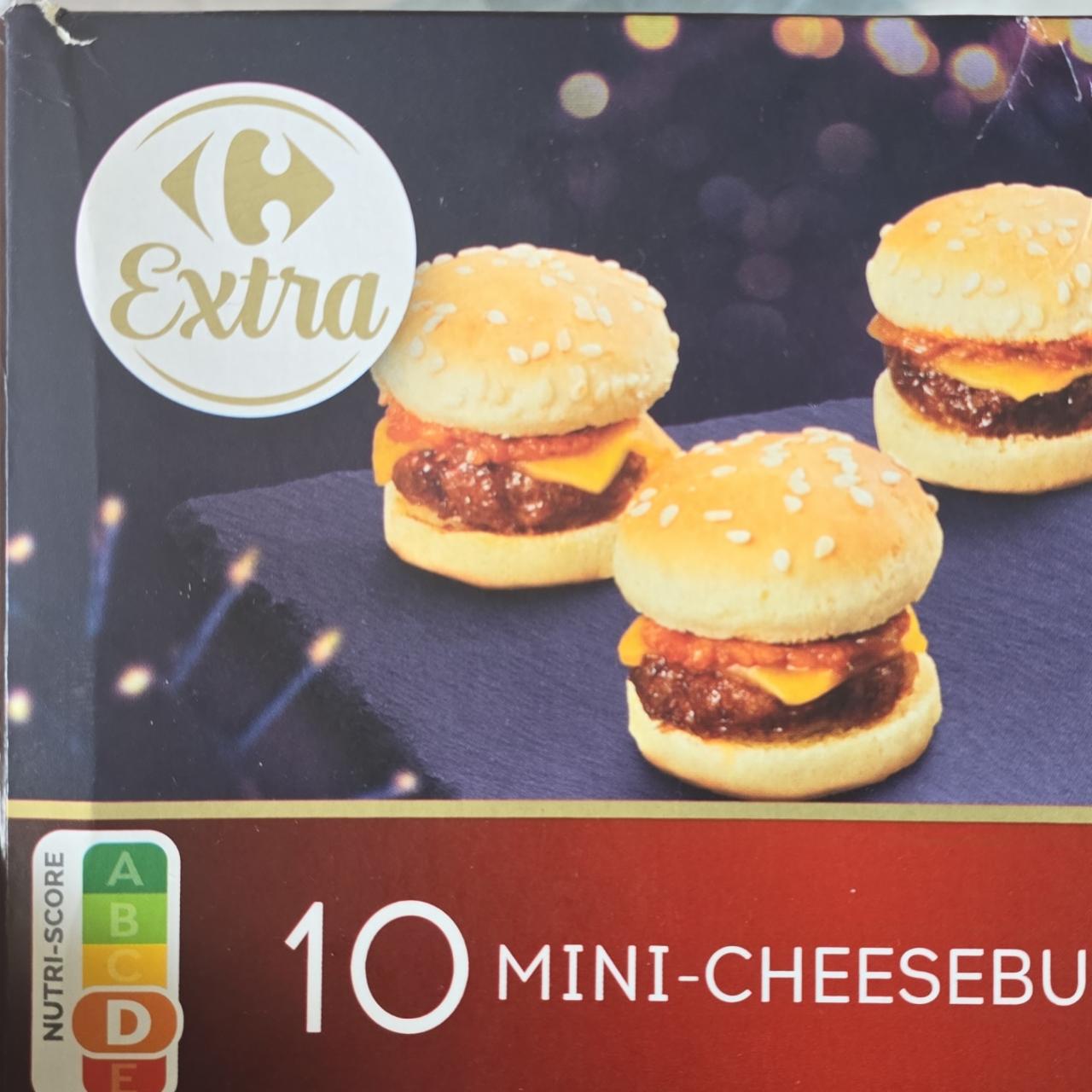 Fotografie - 10 mini-cheeseburgers Carrefour