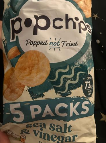 Fotografie - Sea salt & vinegar Popchips