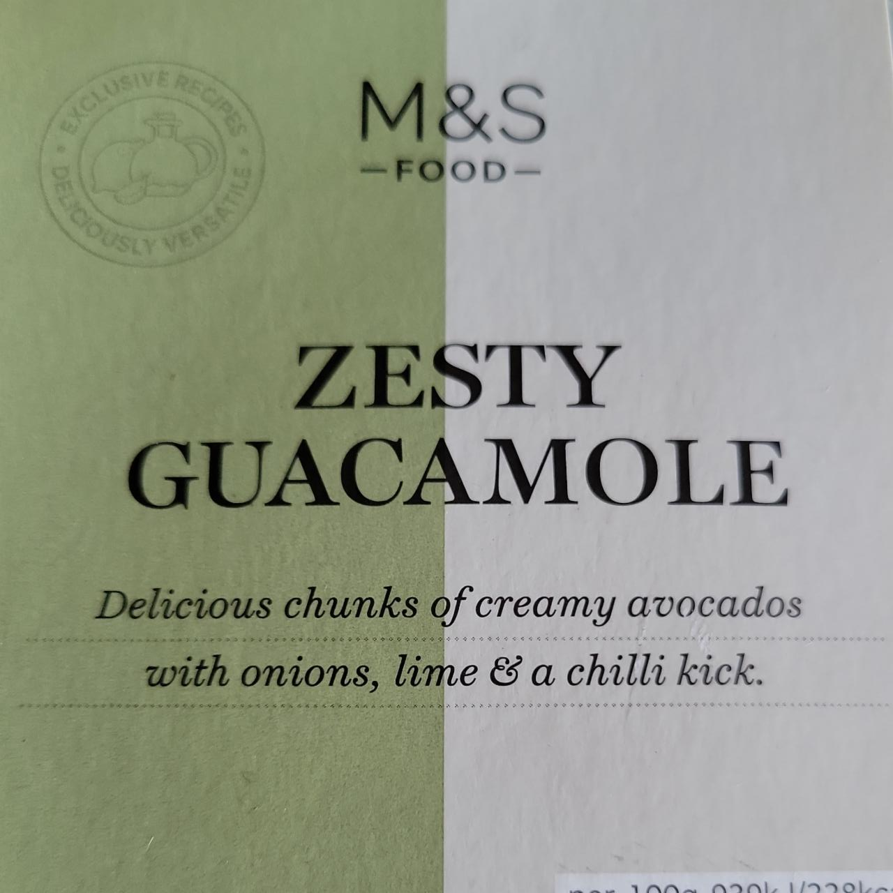 Fotografie - zesty guacamole M&S Food