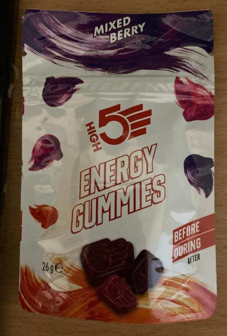 Fotografie - Energy gummies mixed berry High5