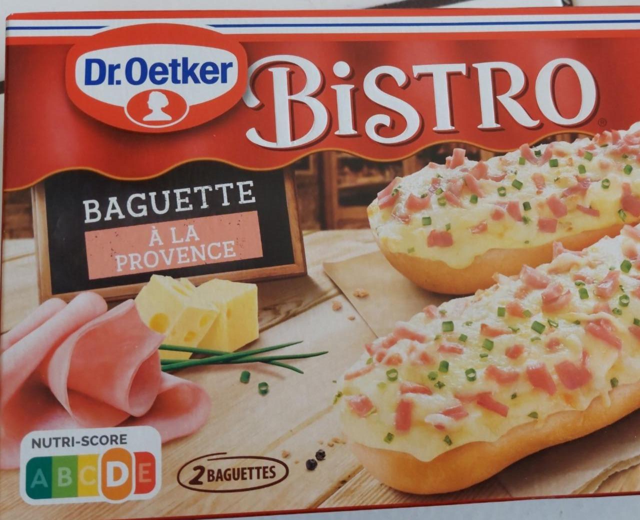 Provence kJ nutriční à Dr.Oetker la - hodnoty Baguette kalorie, Bistro a