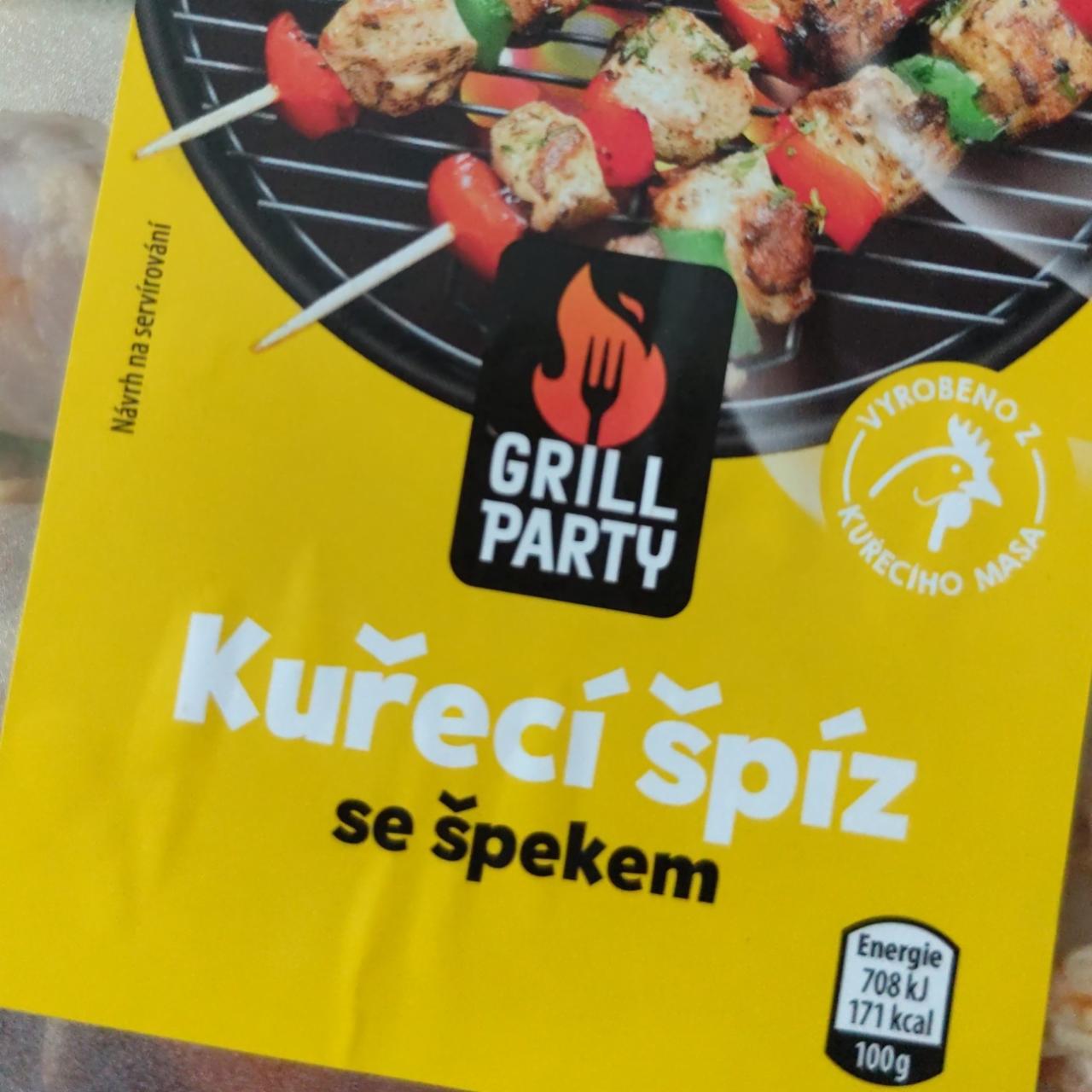 Fotografie - Kuřecí špíz se špekem Grill Party