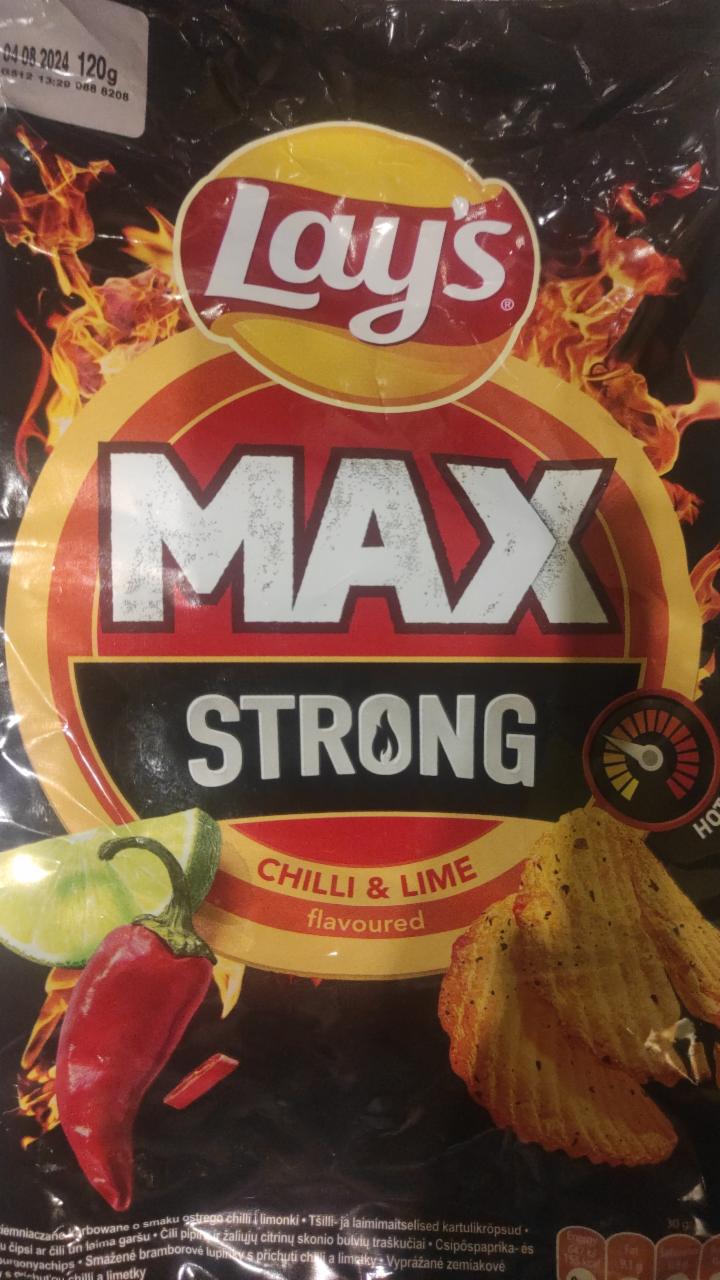 Fotografie - Strong chilli & lime flavoured Lay's