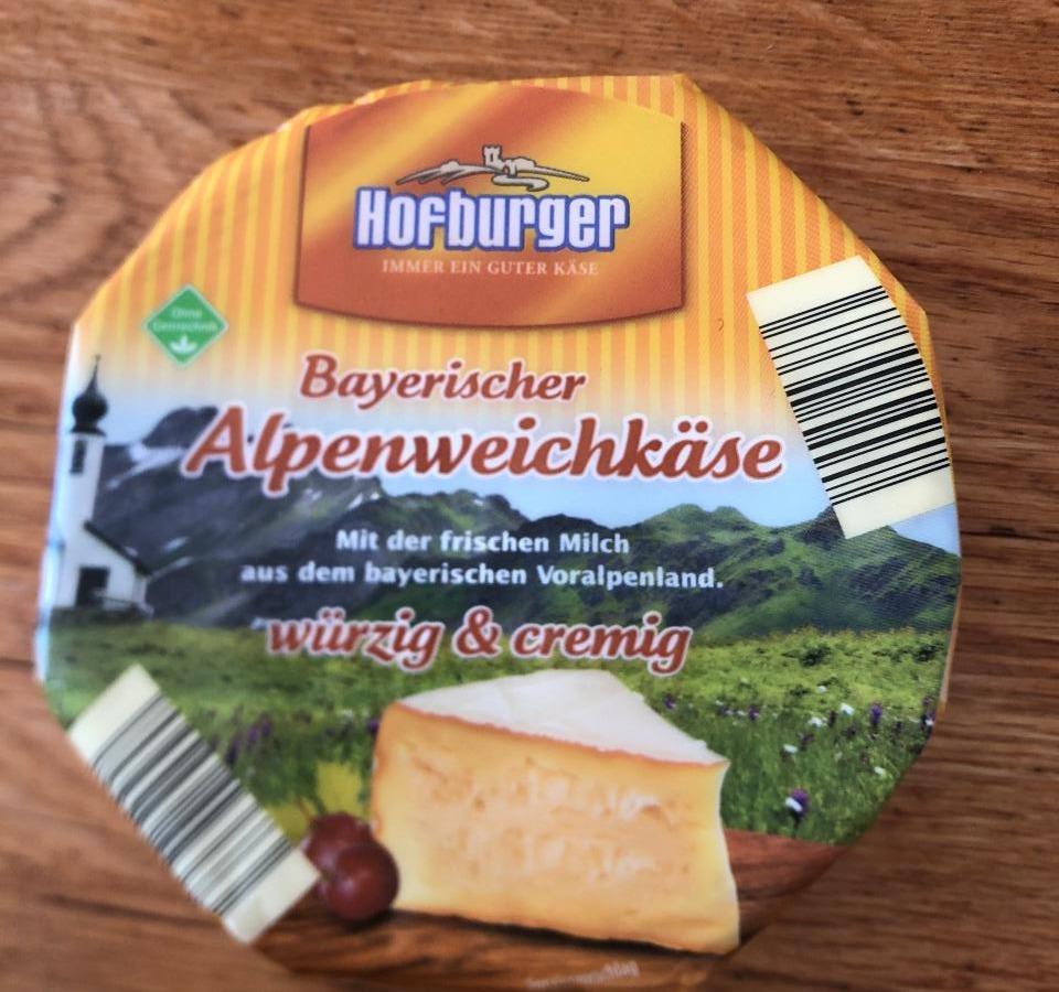 Fotografie - Bayerischer alpenweichkäse würzig & cremig Hofburger