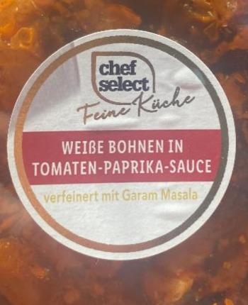 Fotografie - Weiße bohnen in tomaten paprika sauce Chef Select