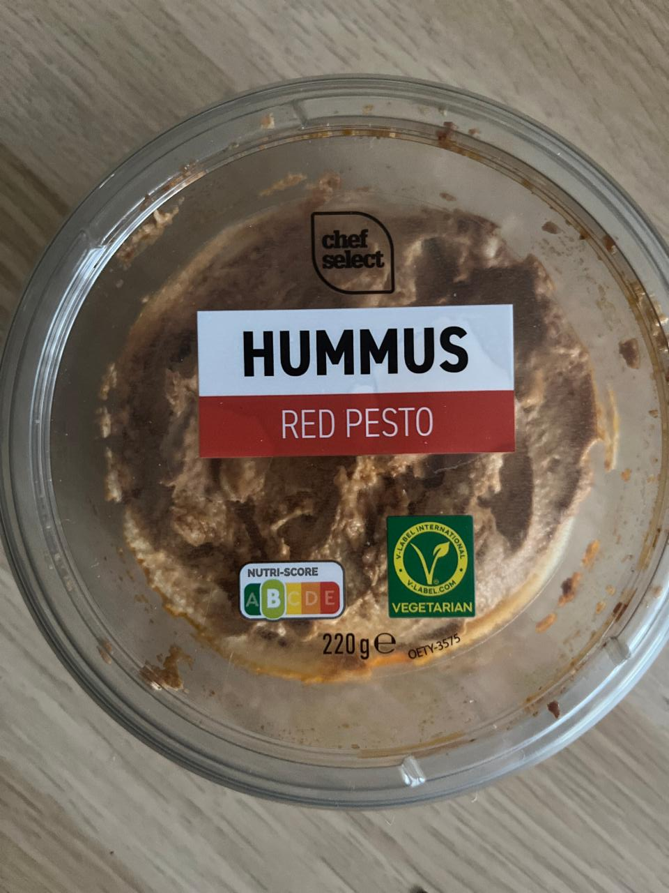 Fotografie - Hummus red pesto Chef Select