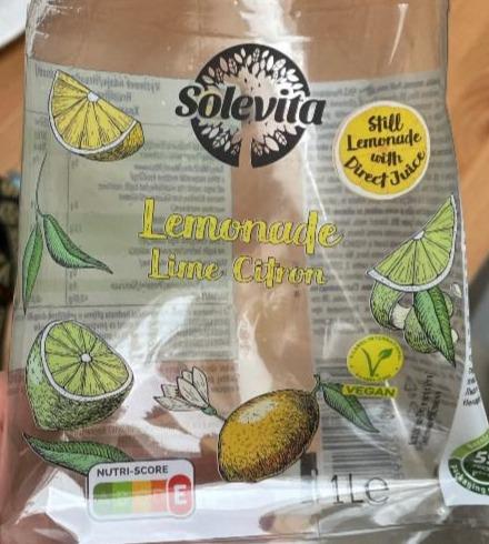 Fotografie - Lemonade lime citron Solevita