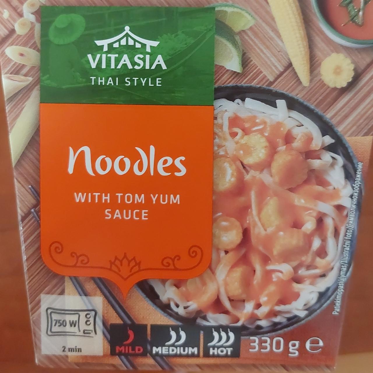 Fotografie - Noodles with tom yum sauce Vitasia Thai Style