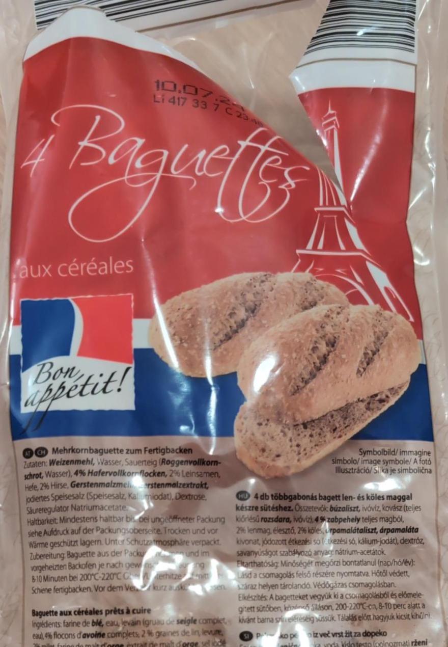 Fotografie - Baguettes aux céréales Bon appétit!