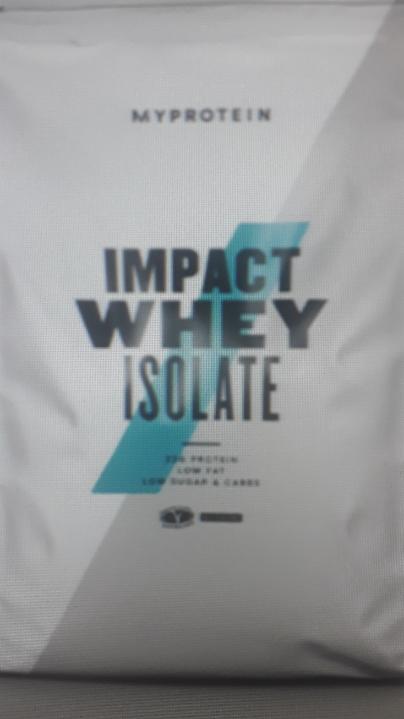 Fotografie - Impact Whey Isolate chocolate peanut butter Myprotein