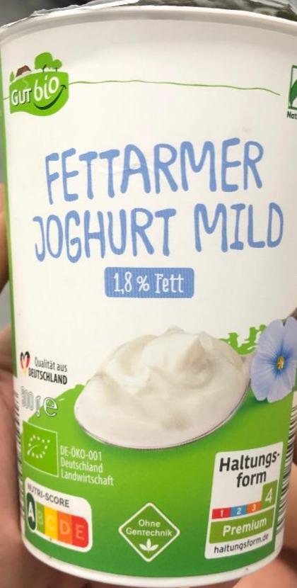 Fotografie - Fettarmer Joghurt mild 1,8% Fett GutBio