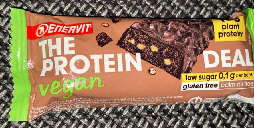 Fotografie - The protein vegan choco cake Enervit