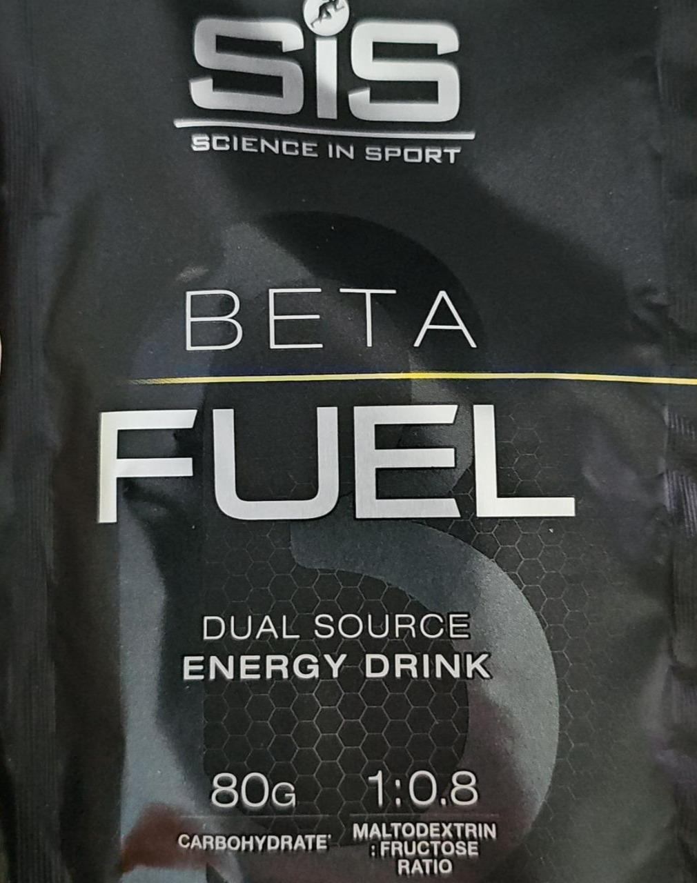 Fotografie - Beta fuel dual source energy drink orange SIS