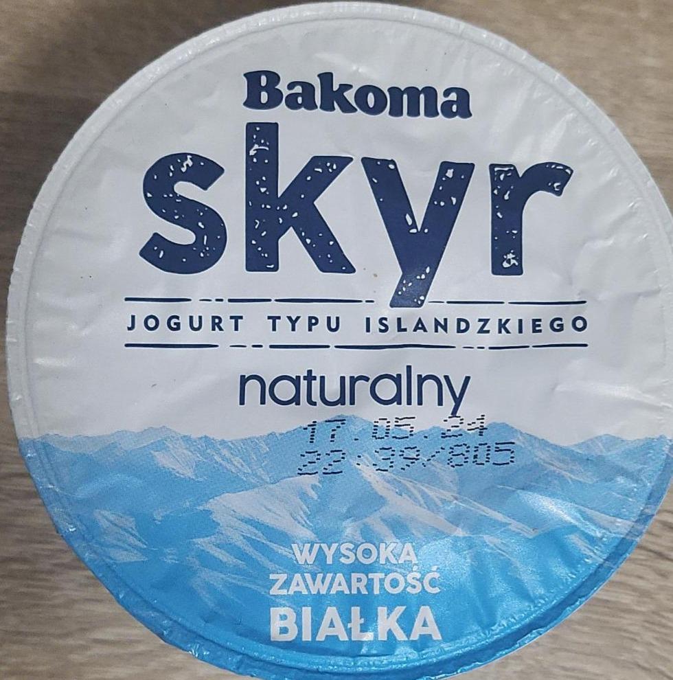 Fotografie - Skyr Naturalny Bakoma