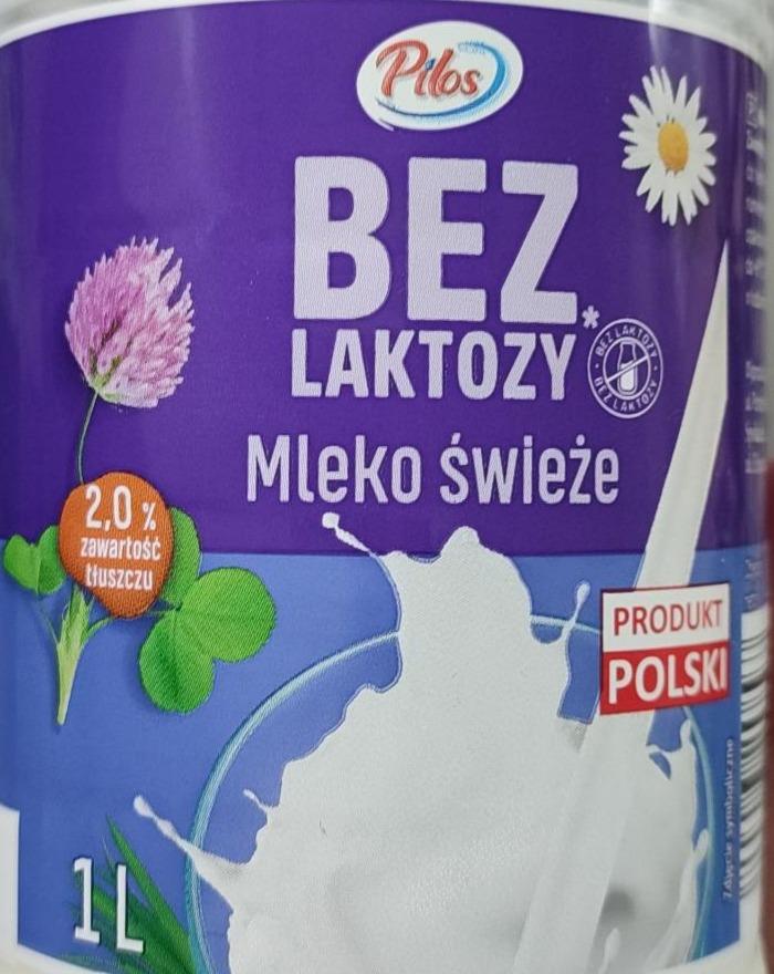 Fotografie - Świeże Mleko bez laktozy 2% Pilos