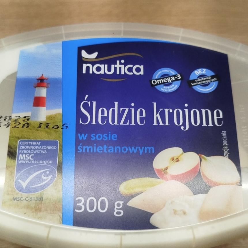 Fotografie - Śledzie krojone w sosie śmietanowym Nautica