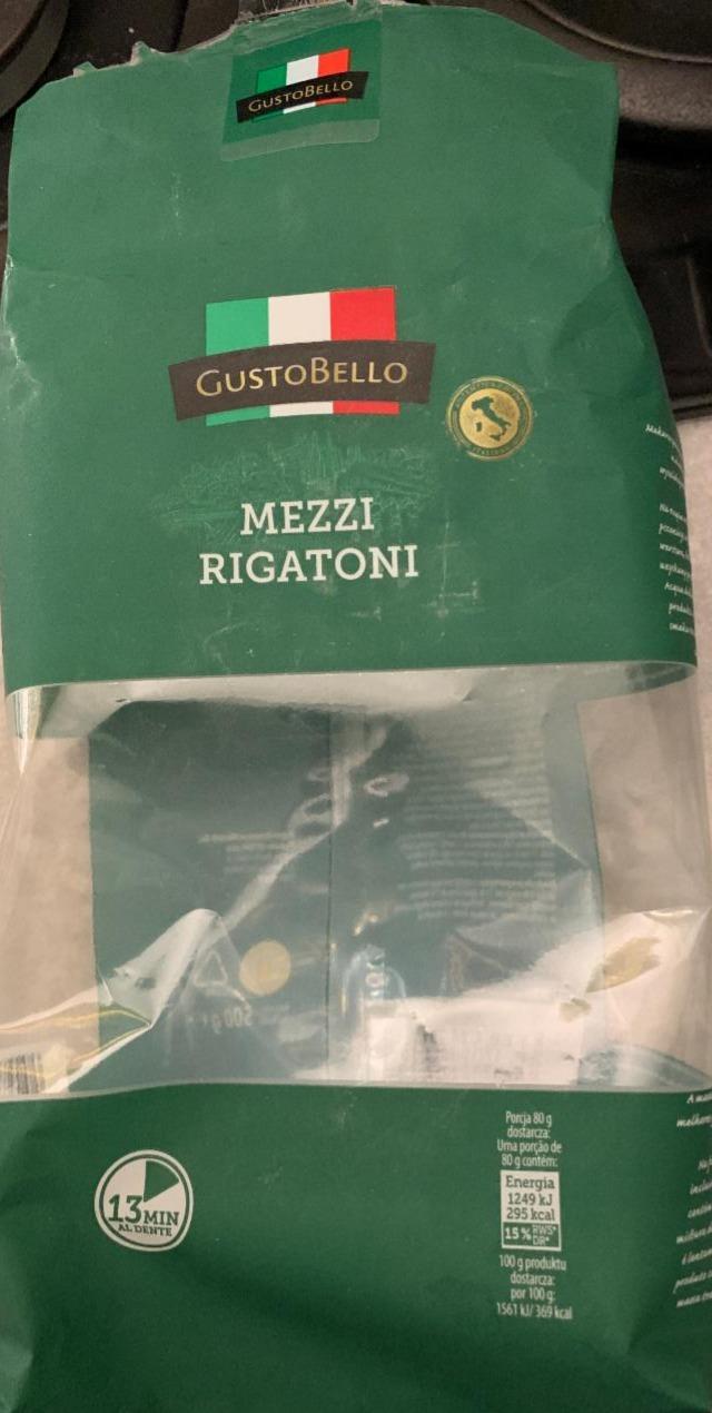 Fotografie - Mezzi rigatoni GustoBello