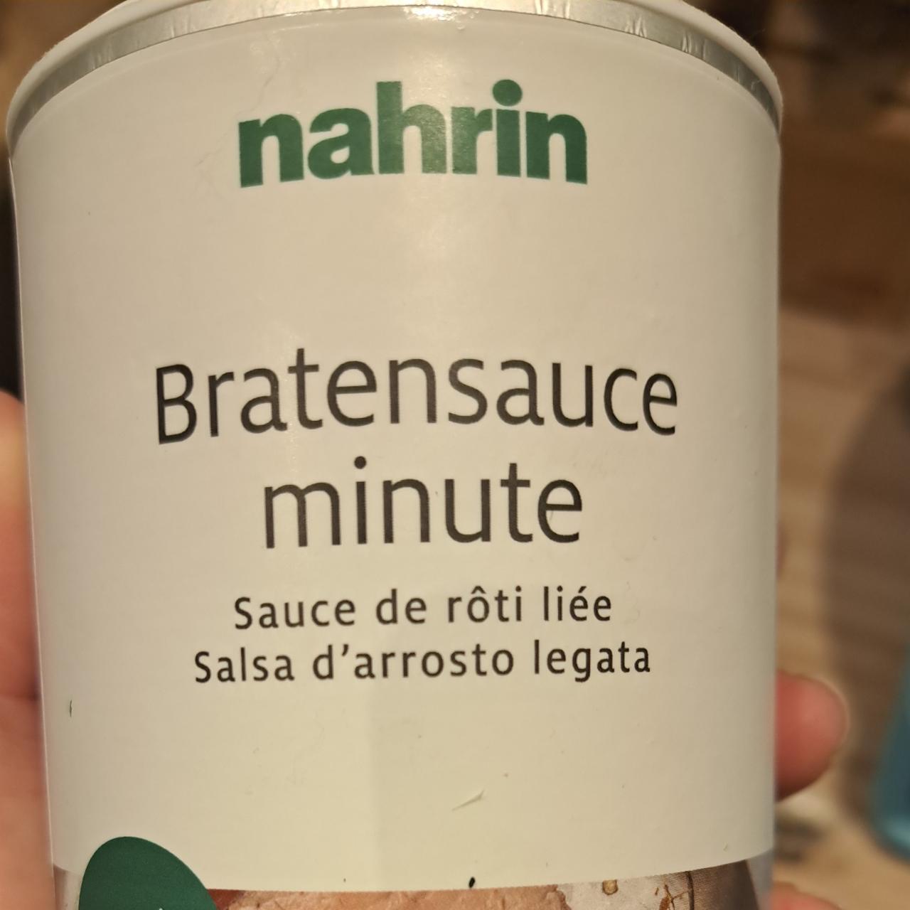 Fotografie - Bratensauce minute Nahrin