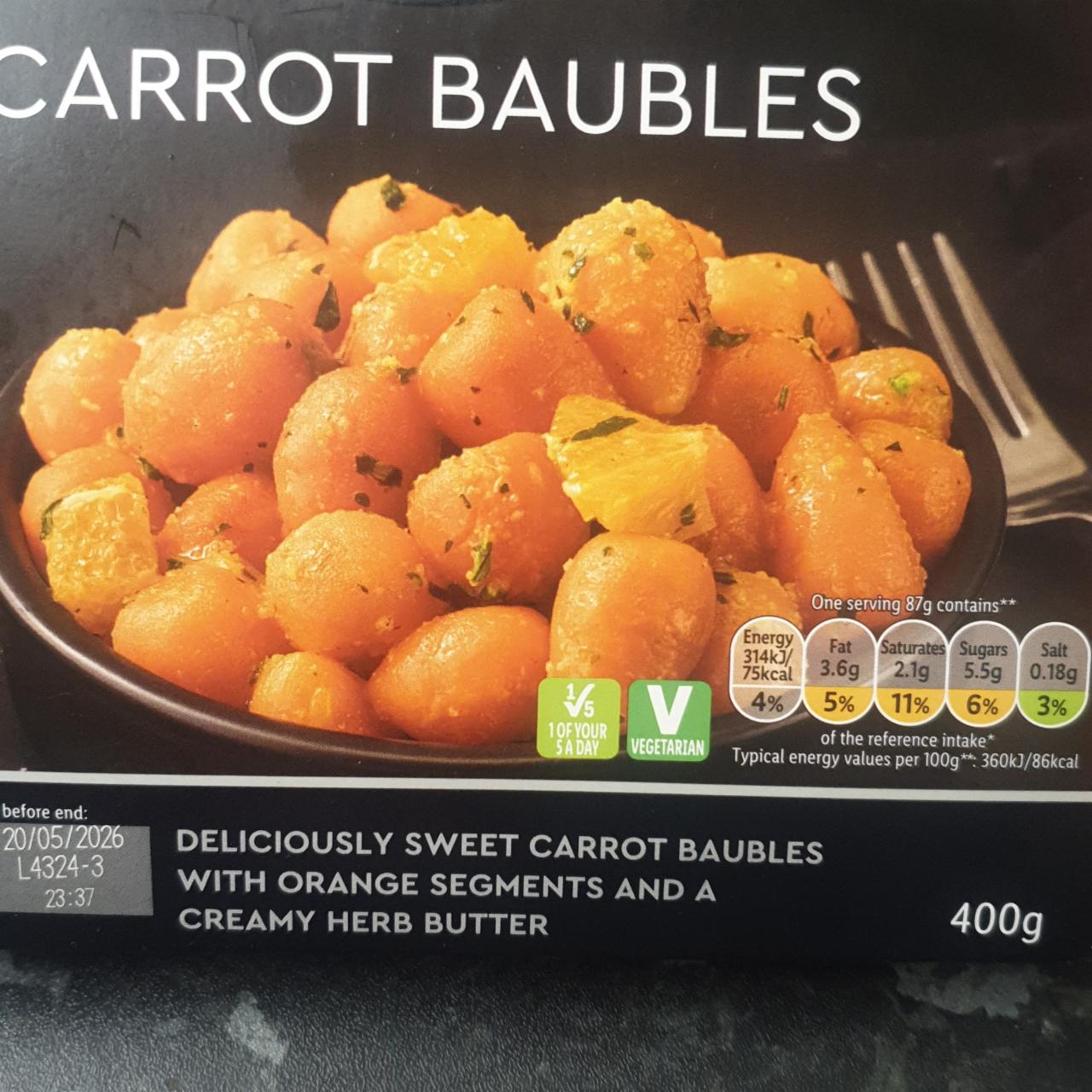 Fotografie - Carrot baubles Lidl