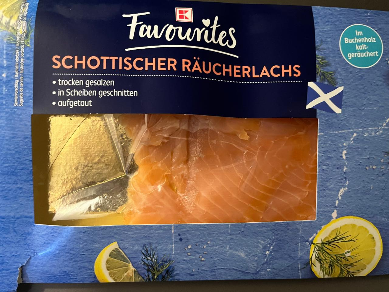 Fotografie - Schottischer räucherlachs K-Favourites