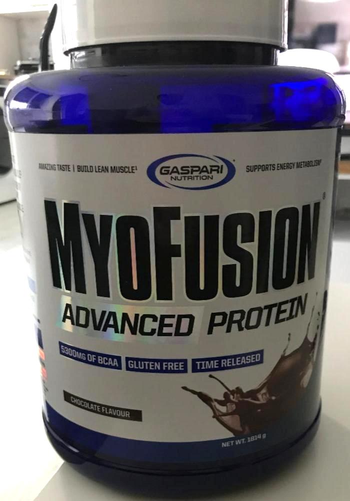 Fotografie - Myofusion advanced protein chocolate flavour Gaspari Nutrition