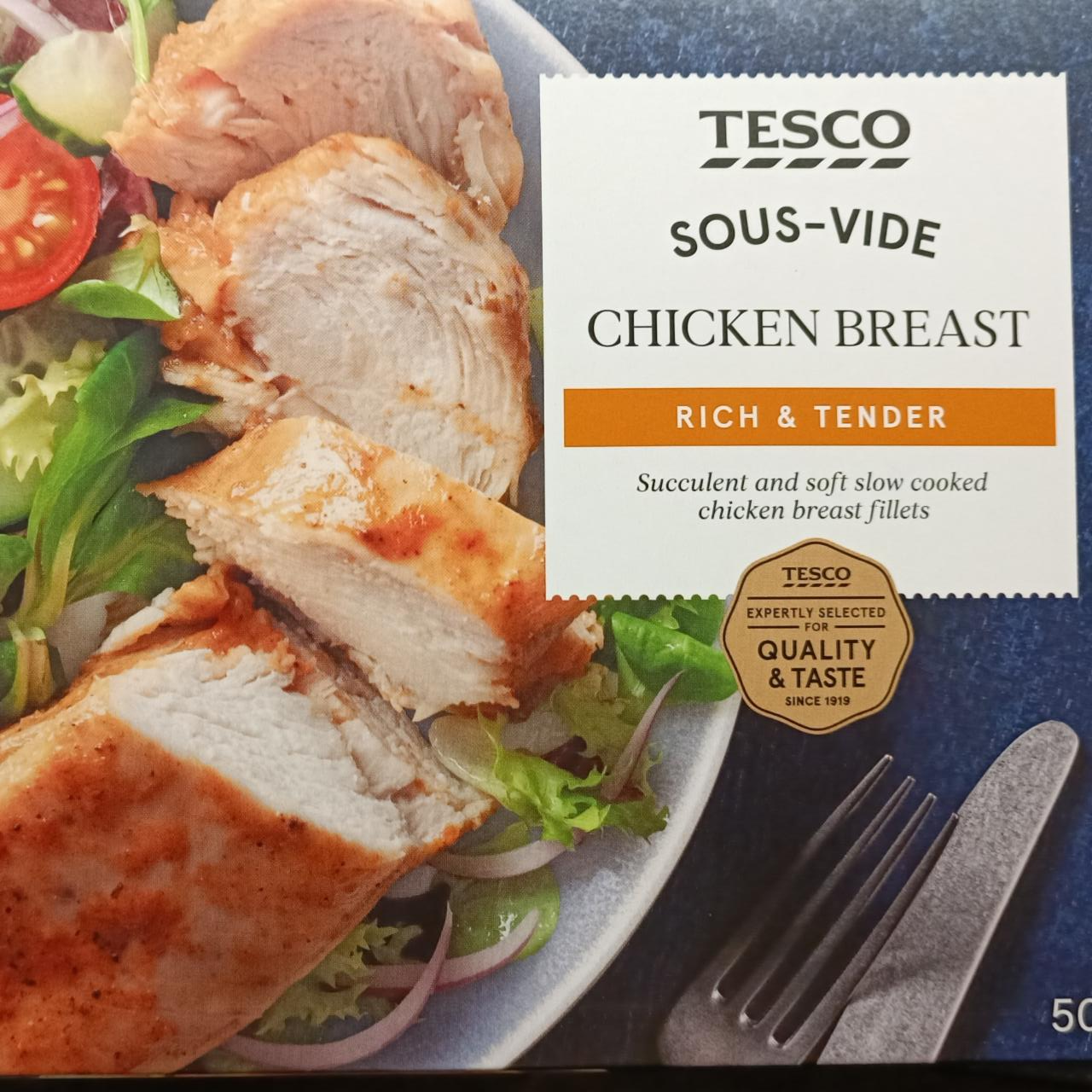 Fotografie - Sous-vide chicken breast Tesco