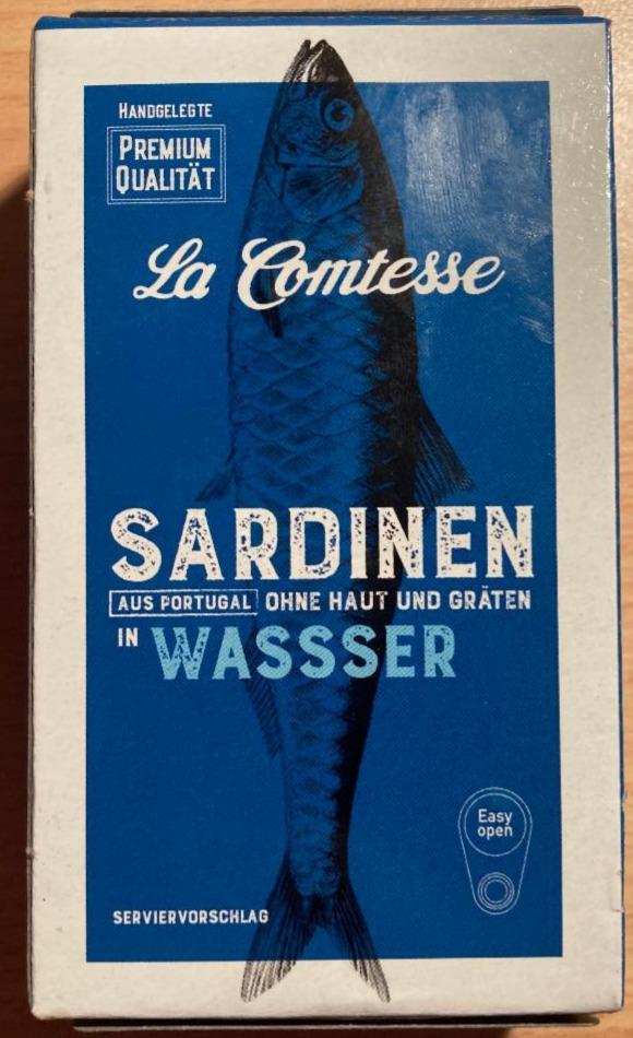 Fotografie - Sardinen in Wasser La Comtesse