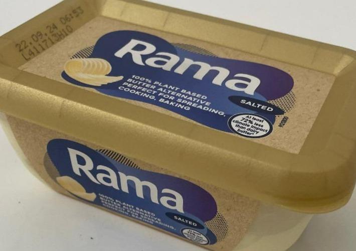 Fotografie - 100% Plant based butter salted Rama