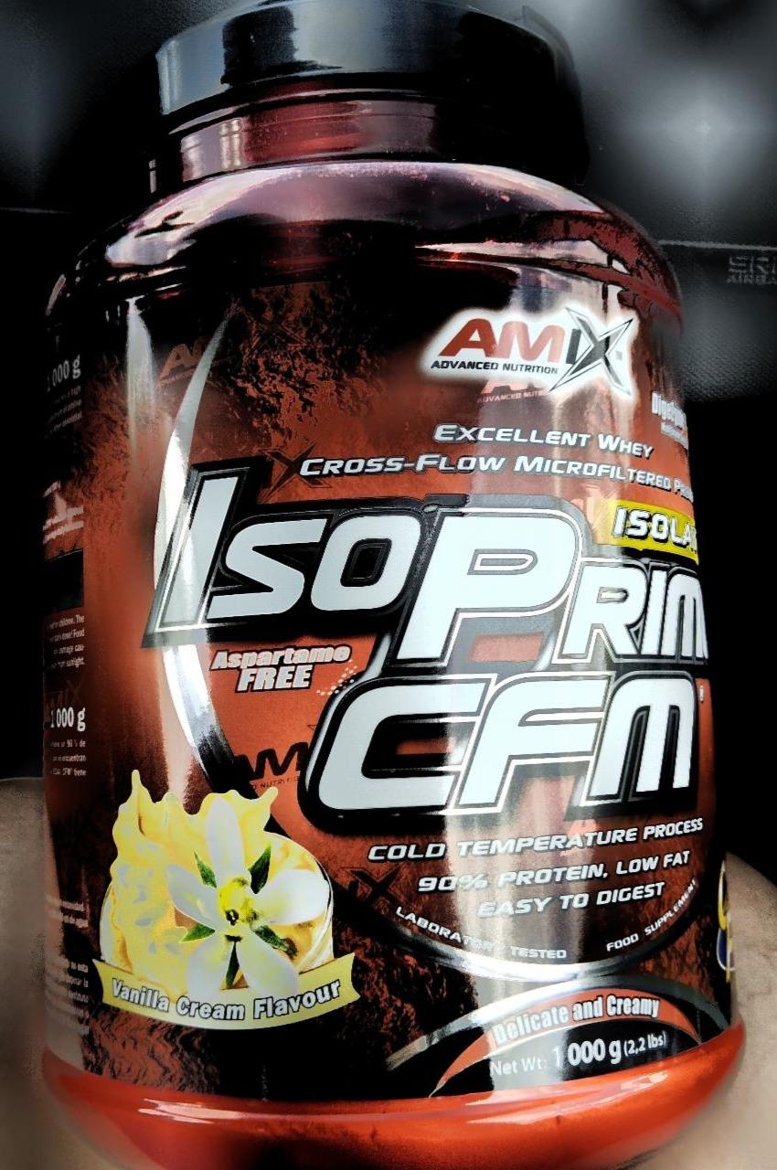 Fotografie - Iso prime CFM vanilla cream flavour Amix Nutrition