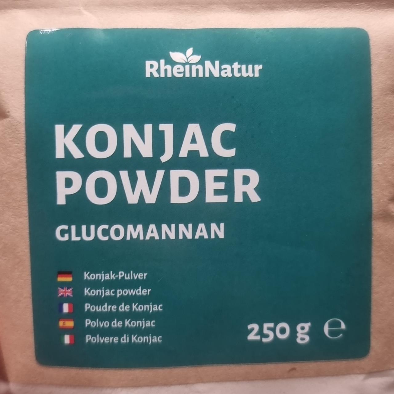 Fotografie - Konjac powder glucomannan RheinNatur