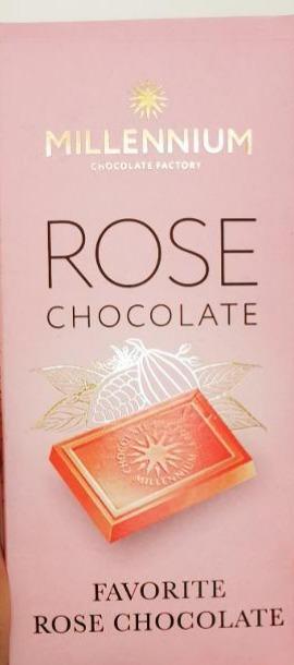 Fotografie - Rose chocolate s malinovou příchutí Millennium