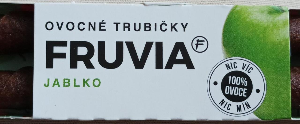 Fotografie - Ovocné trubičky jablko Fruvia