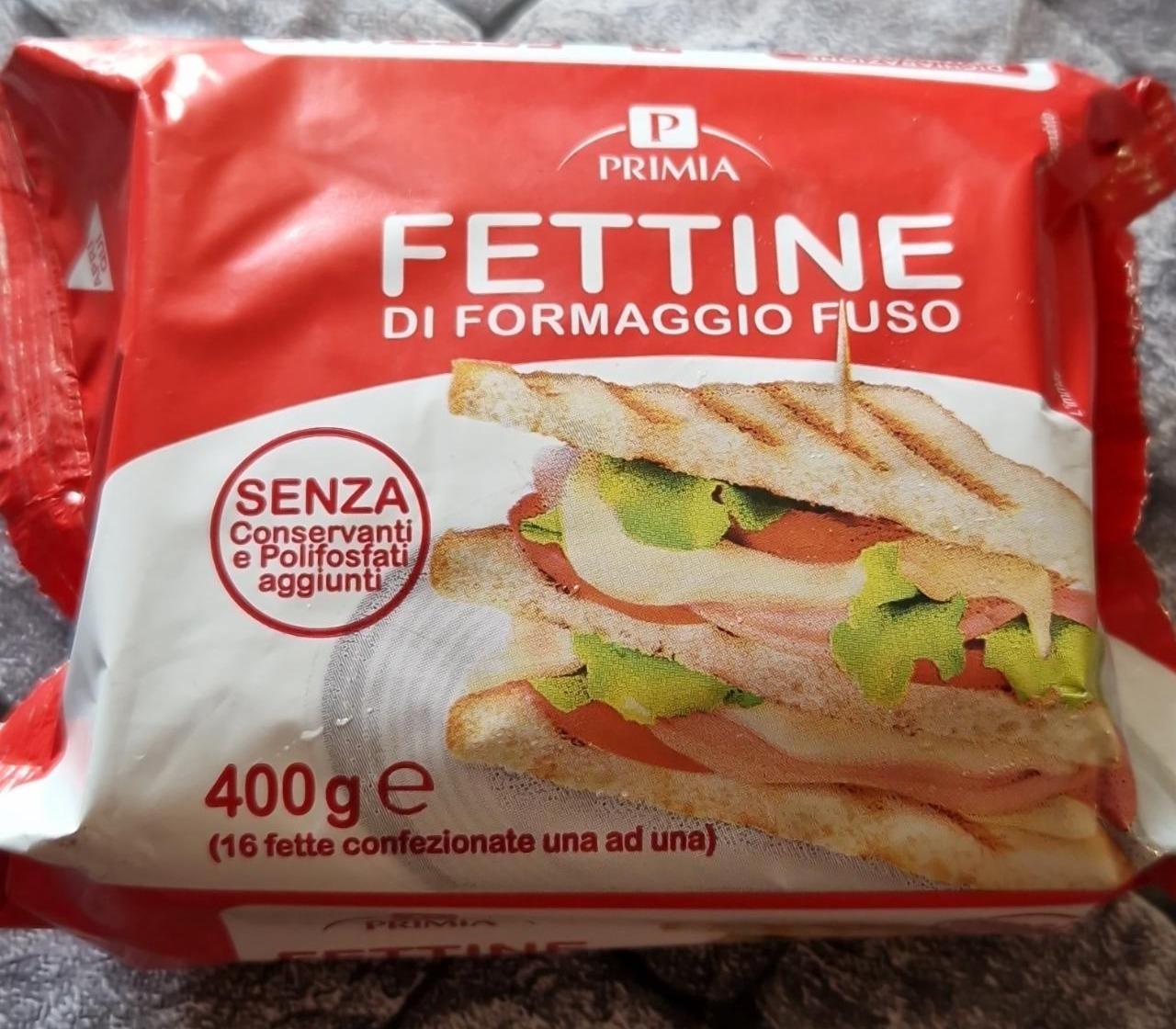 Fotografie - Fettine di formaggio fuso Primia