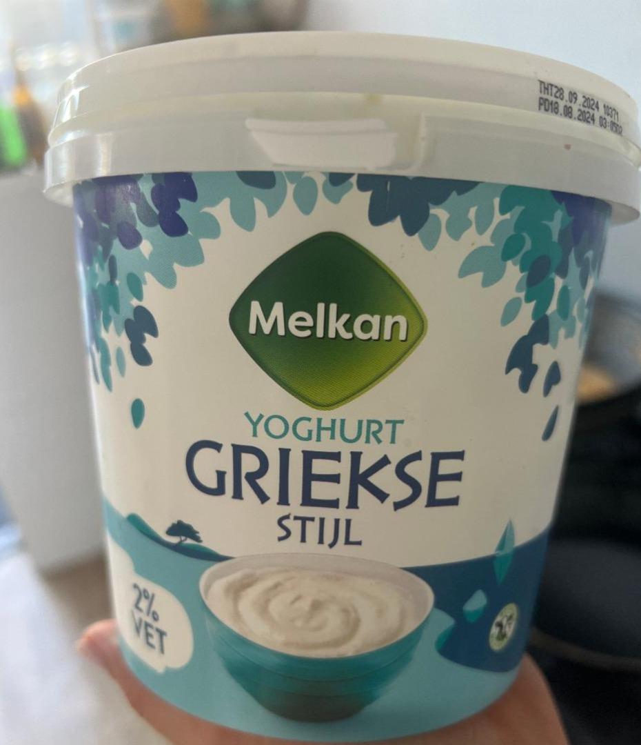 Fotografie - Yoghurt griekse stijl Melkan