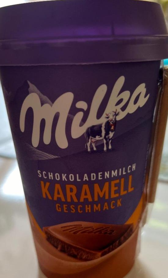 Fotografie - Schokoladenmilch karamell Milka