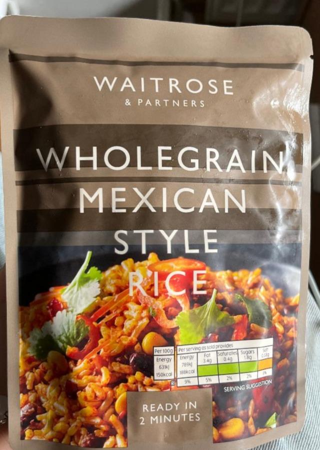 Fotografie - Wholegrain mexican style rice Waitrose