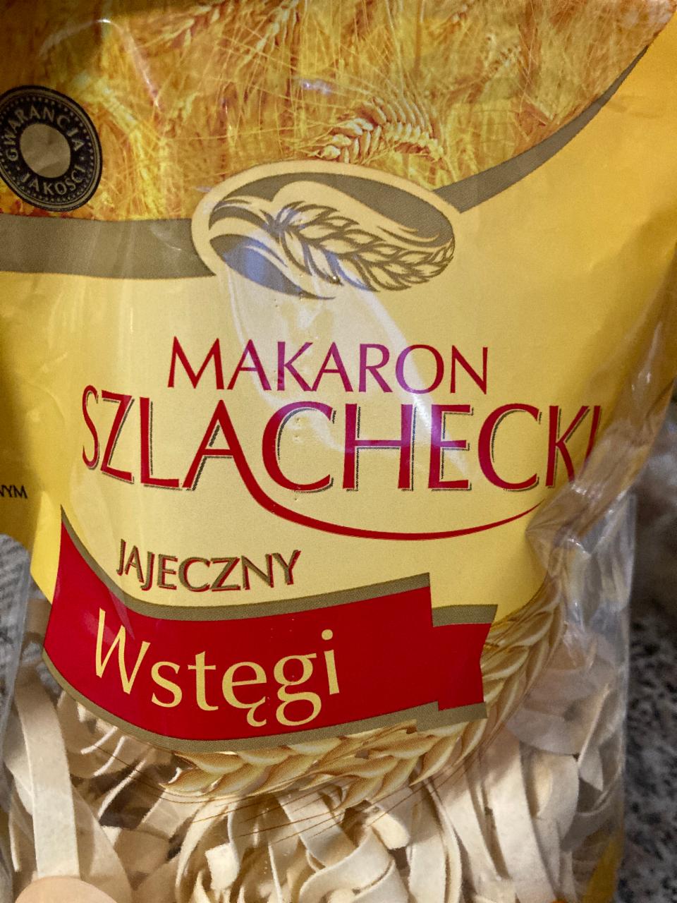 Fotografie - Jajeczny Wstęgi Makaron Szlachecki